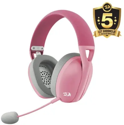 REDRAGON IRE H848 pink brezžične slušalke