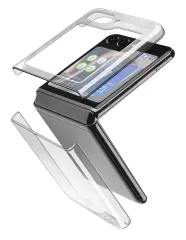 CELLULARLINE Galaxy Z Flip5 clear ovitek za telefon