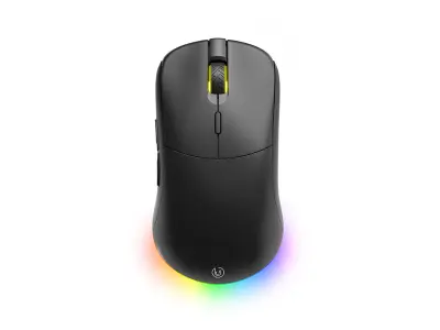 UVI GEAR Ant Wireless, RGB, 19.000 DPI, črna USB miška