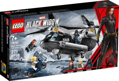 LEGO Marvel 76162 Black Widow's Helicopter Chase