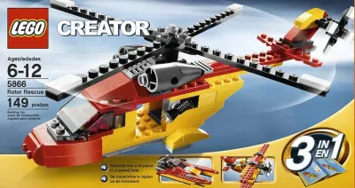 LEGO Creator 3 in 1 5866 Rotor Rescue