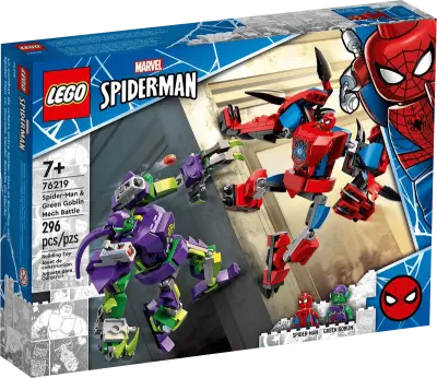 LEGO Spider-Man 76219 Spider-Man & Green Goblin Mech Battle
