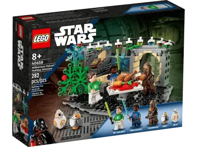 LEGO Star Wars 40658 Millennium Falcon Holiday Diorama