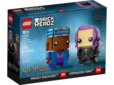 LEGO BrickHeadz 40618 Kingsley Shacklebolt & Nymphadora Tonks
