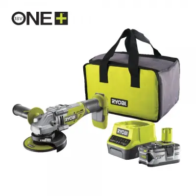 Ryobi aku kotni brusilnik R18AG7-140S(125mm,18V,1x4Ah,torba)