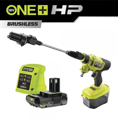 Ryobi aku visokotlačna pištola RY18PWX41A-125(41bar,1x2,5Ah)RJP23