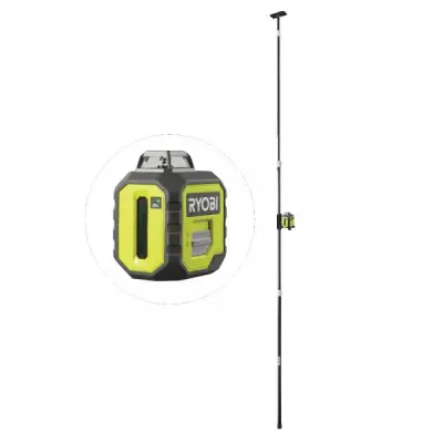 Ryobi rotac. laserski nivelir RB360GLL-K(25m,zeleni,stativ)