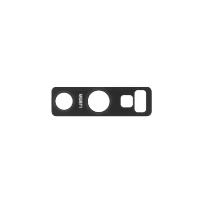 Nadomestna zadnja kamera s stekleno leco - crna str. Samsung Galaxy Note 9