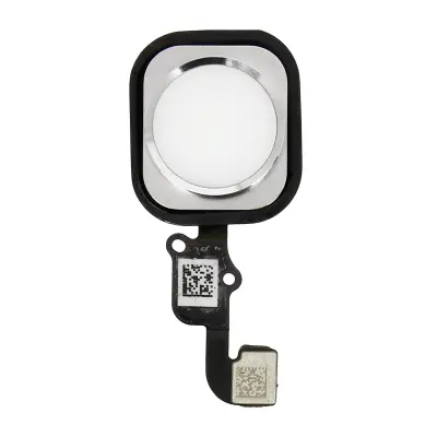 Glavni gumb Home s prikljucnim kablom str. Apple iPhone 6S - bel