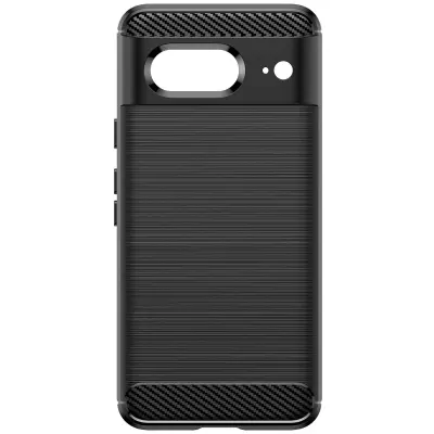 Mehka torbica Google Pixel 8, Black Carbon Effect - Classic Carb