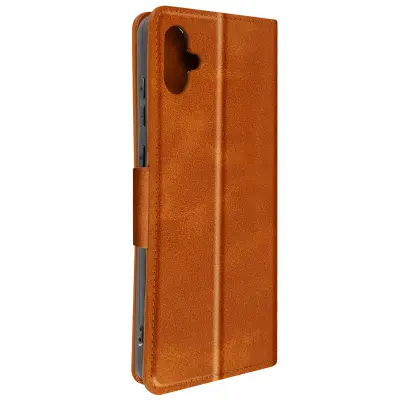 Preklopna torbica denarnica za Samsung Galaxy A05, serija Vintage - Camel