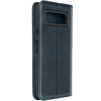 Ovitek za Google Pixel 8, Wallet Flip, Geo kolekcija Polnocno modra