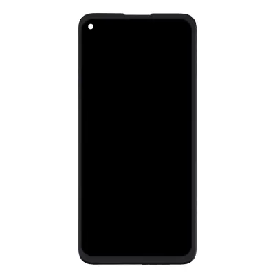 Originalni zaslon Google Pixel 4A 5G: LCD s steklom na dotik – crn