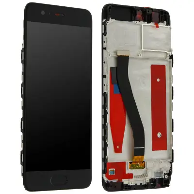 Zaslon LCD, kompatibilen za Huawei P10 - crn