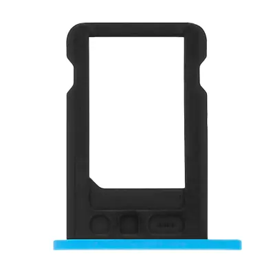 Predal za adapter kartice Nano Sim str. Apple iPhone 5C - modra