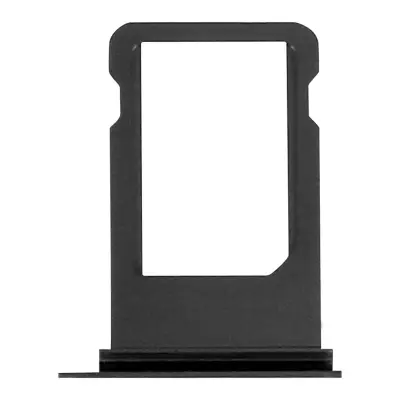 Predal za nadomestno kartico SIM str. Apple iPhone 8 / SE 2020 in SE 2022 - crn