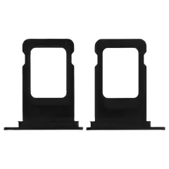 Nadomestni adapterski pladenj za kartico Nano SIM - crn str. Apple iPhone XR