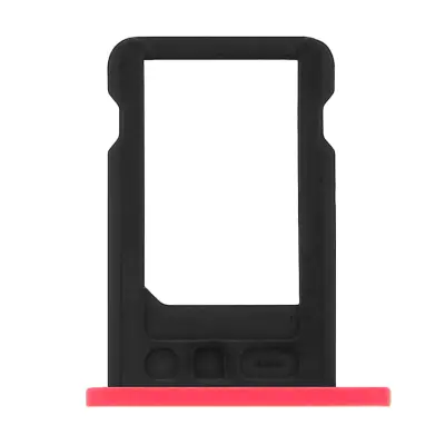 Predal za adapter kartice Nano Sim str. Apple iPhone 5C - roza
