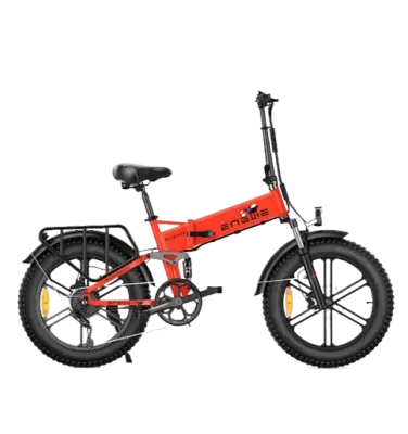 ENGWE Engine X Polno vzmeteno Zložljivo E-kolo 250W 48V 130Ah 100 km Max Max 25 km/h - Rdeče