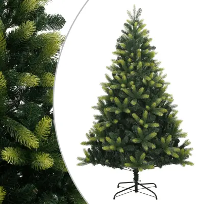 vidaXL Umetna novoletna jelka s stojalom 240 cm