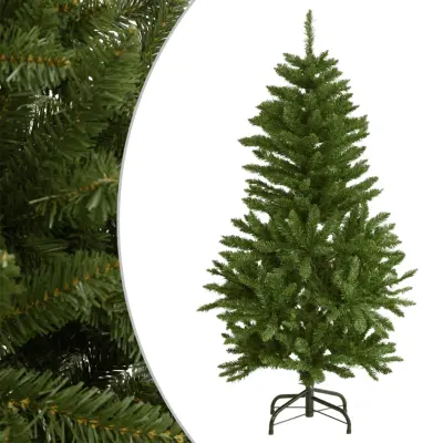 vidaXL Umetna novoletna jelka s stojalom zelena 120 cm