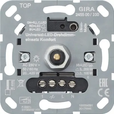 Gira LED univerzalni vložek za zatemnitev 245500