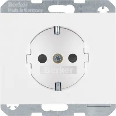 Berker SCHUKO vtičnica pws/gl 47357009