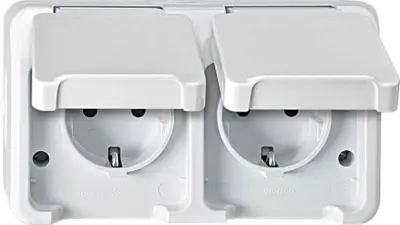 Merten SCHUKO dvojna vtičnica MEG2320-8019