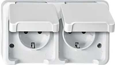 Merten SCHUKO dvojna vtičnica MEG2320-8029
