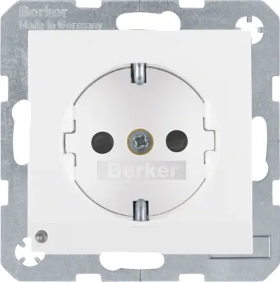 Berker SCHUKO vtičnica pws/matt 41091909