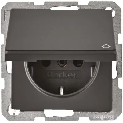Berker SCHUKO vtičnica anth/sa 47516086