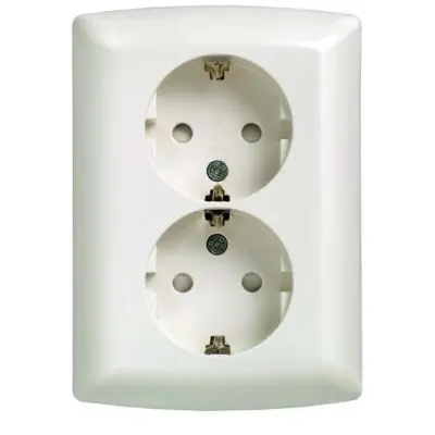 Siemens Dig.Industr. i-syst -Double-SCHUKO tws 5UB2211-3