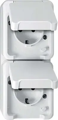Merten SCHUKO dvojna vtičnica MEG2328-8029