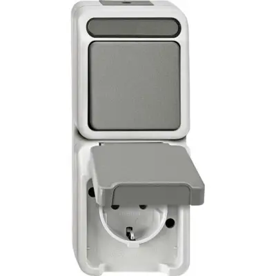 Merten kombinirana vtičnica SCHUKO lgr MEG3497-8029