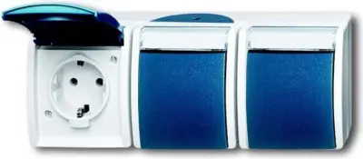 Busch-Jaeger Schuko vtičnica 3f. 2300/3 EWN-53