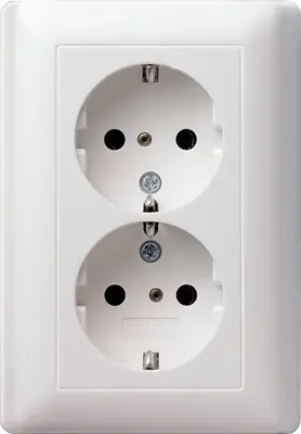 Gira Schuko dvojni vtič rws-gl 078303