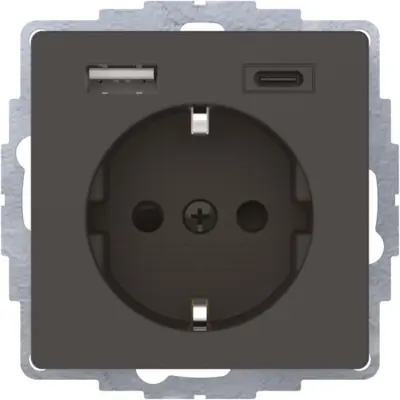 Berker SCHUKO/vtičnica USB 48046086