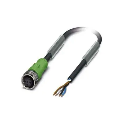 Kabel senzorja in aktuatorja Phoenix Contact M12 SAC-4P-10,0PVC/M12FS
