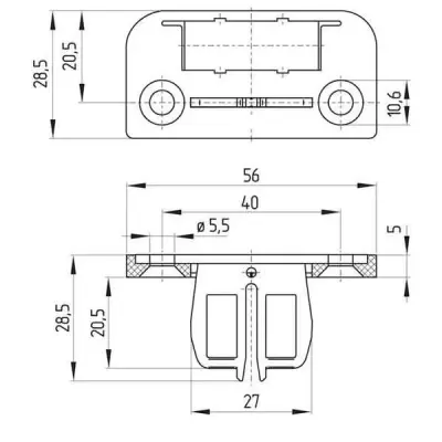 Schmersalov aktuator BET.AZ15/16-B1-1747