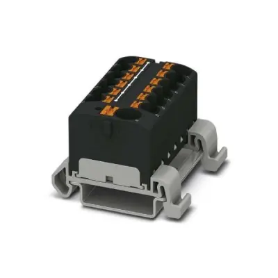 8 kos. Distribucijski blok Phoenix Contact PTFIX10/12X4-NS35ABK