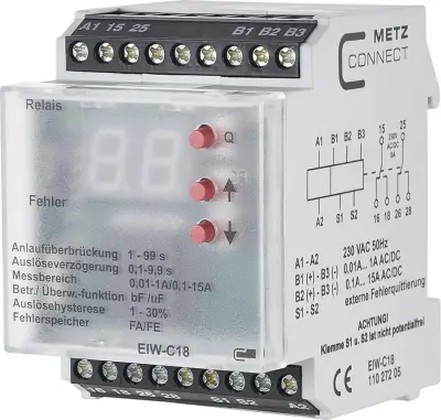 Metz Connect rele za merjenje toka 110 272 05