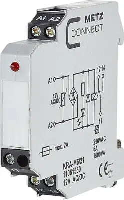 Metz Connect priključni modul KRA-M6/21 12AC/DC