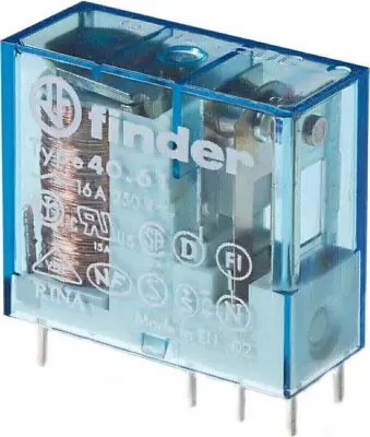Iskalni vtič/relec tiskanja 24VDC 1W16A 40.61.9.024.4000