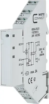Metz Connect priključni modul KRA-F8/21 1W