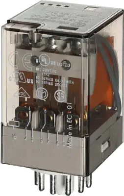 Finder Ind-Rel. 11-polni 230VAC 3W 60.13.8.230.0040