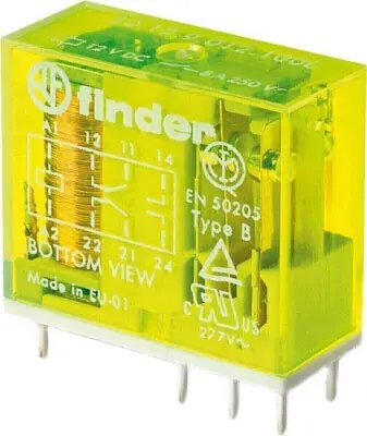 Finder vtični/izpisni rele 50.12.9.024.1000