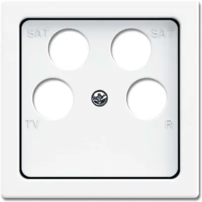 Busch-Jaeger centralni disk studio bela 1743/10-04-84