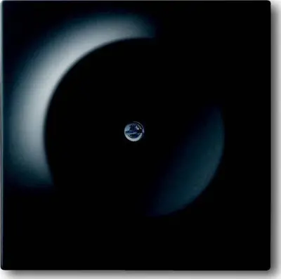 Busch-Jaeger osrednji disk črne barve mt 1742-775