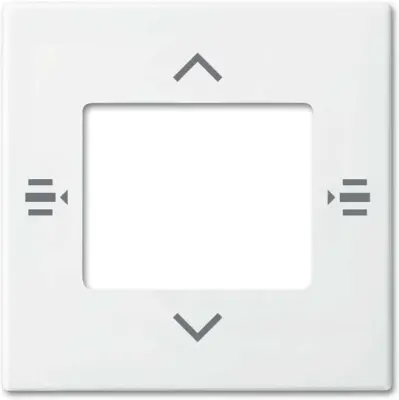 Busch-Jaeger Sredinska plošča alpska bela 6108/61-914