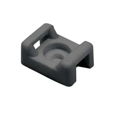 100 kosov. HellermannTyton pritrdilni podstavek CTM3 PA66 BK 100